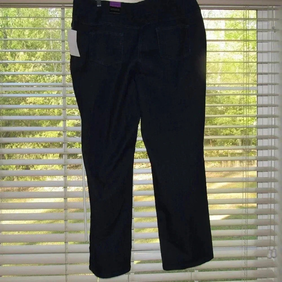 NWT KIM ROGERS Fit Solutions Slimming Jeans Sz 18R - Picture 4 of 5
